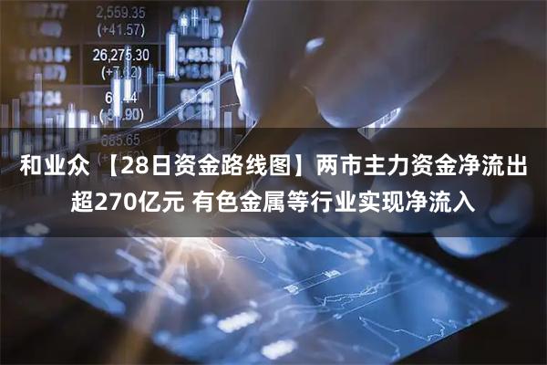 和业众 【28日资金路线图】两市主力资金净流出超270亿元 有色金属等行业实现净流入